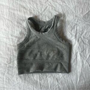 Alo Cropped Rib Bra Tank